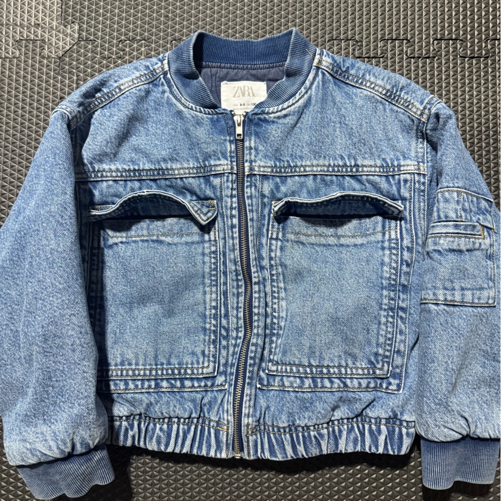 Zara Kids Blue Jean Jacket